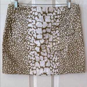 J.Crew cotton mini skirt, size 4